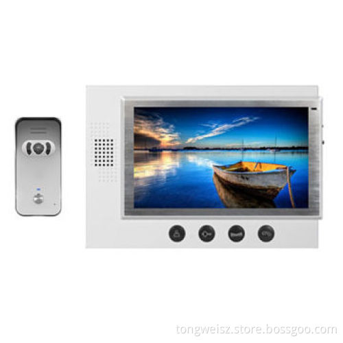 2014 Audio Doorphone with 7-inch TFT LCD Screen Panel